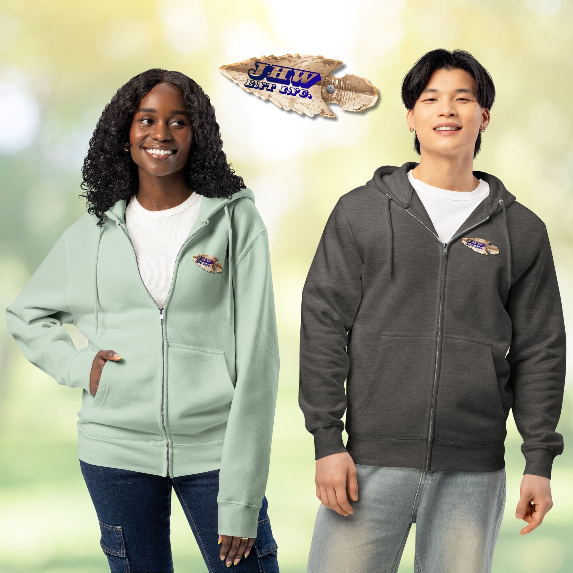 Premium full zip hoodie