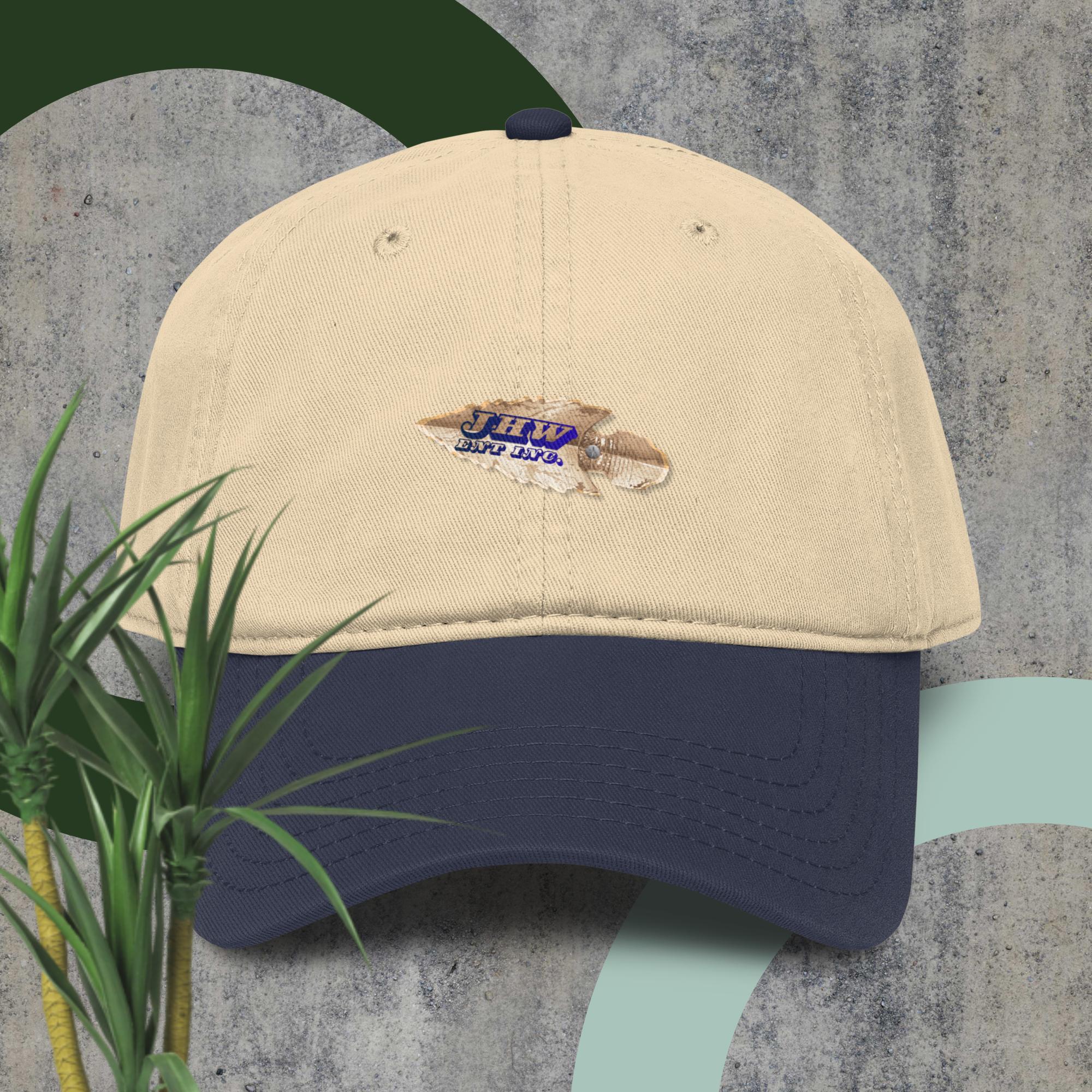 Garment washed baseball cap